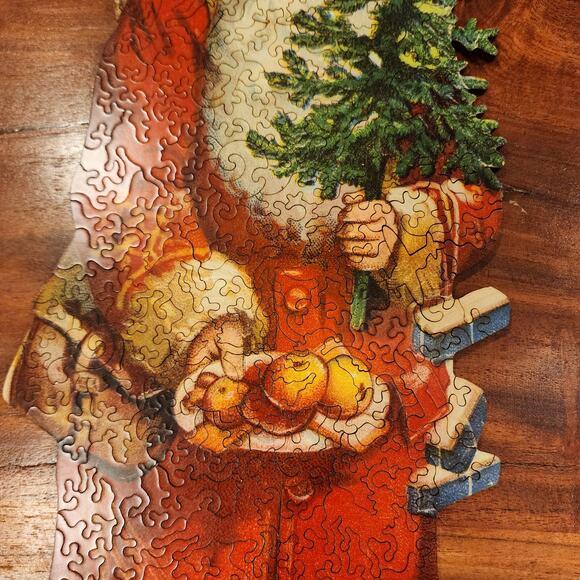 Liberty Puzzle Wooden Jigsaw Christmas Victorian Saint Nicholas 289pc Whimsy - Picture 3 of 10